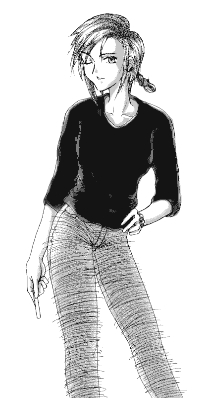 ギャラリー 白黒イラスト さつき Nuss Comic Arts Club
